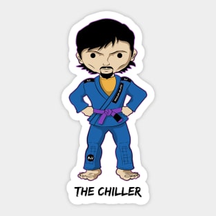 BJJ Characters Purple Belt Sticker